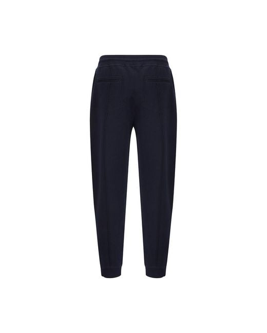 Brunello Cucinelli Blue Pants for men