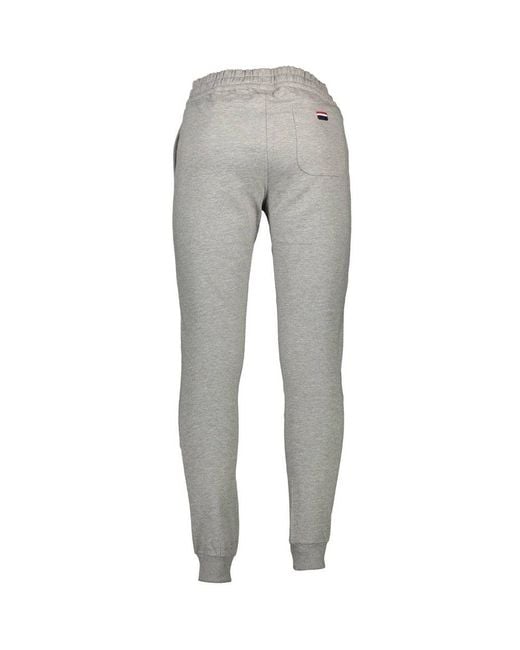 U.S. POLO ASSN. Gray Cotton Men's Trouser for men