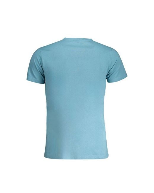 Norway 1963 Blue Light Cotton T-Shirt for men