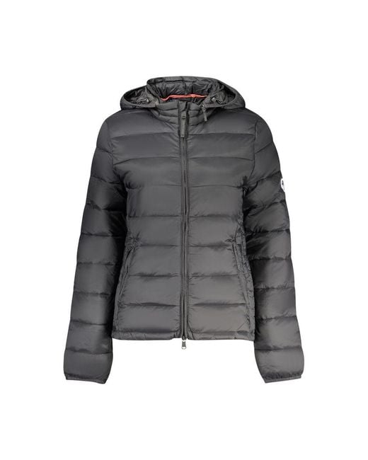 North Sails Gray Black Polyester 's Jacket