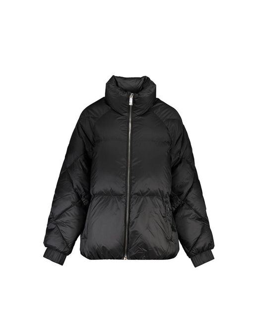 Tommy Hilfiger Black Chic Satin Water-Repellent Goose Down Jacket