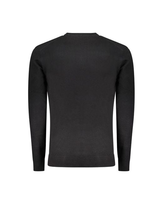 Accademia Militare Black Cotton Men's Sweater for men