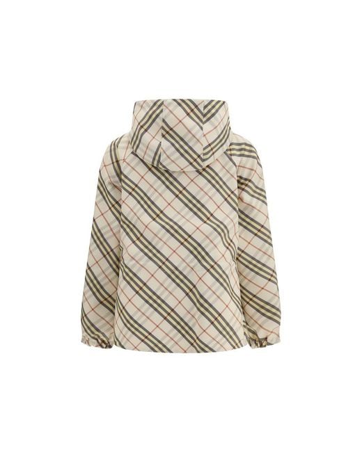 Burberry Natural Beige Polyester Clothing
