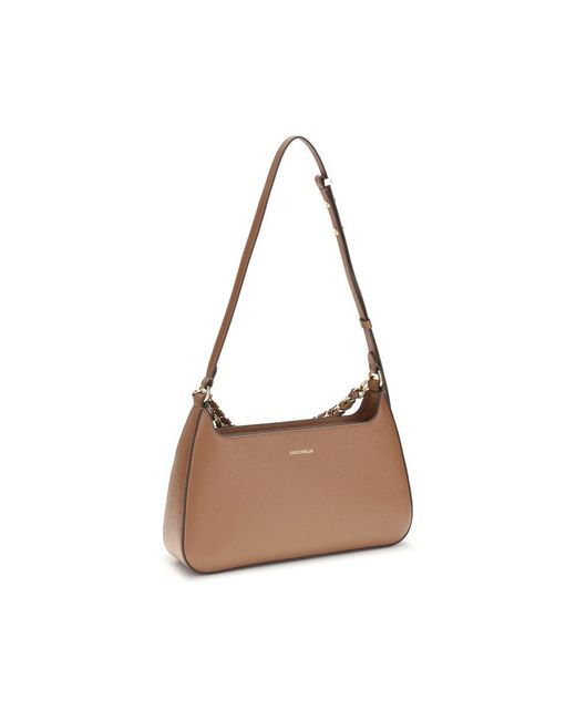 Coccinelle Brown Beat Generation Shoulder Bag