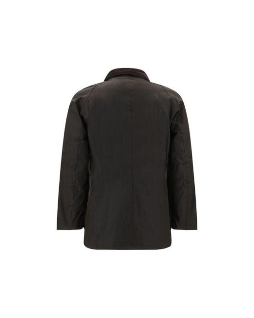 Barbour Black Bicolor Cotton Full for men