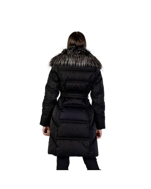 Guess Black Cotton Coat