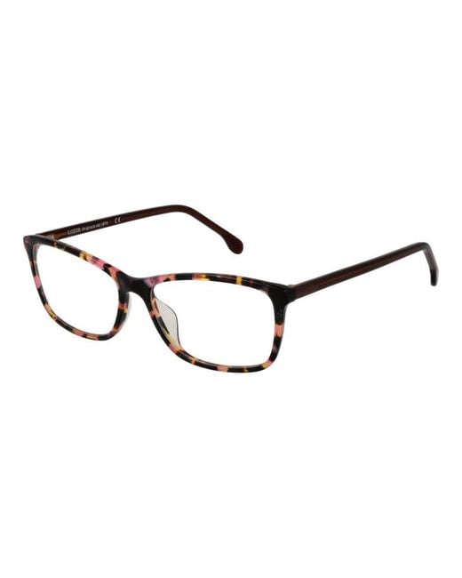 Lozza Brown Multicolor Cellulose Acetate Glasses (frames)