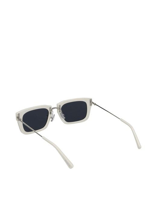 Jacquemus Blue White Acetate Sunglasses for men