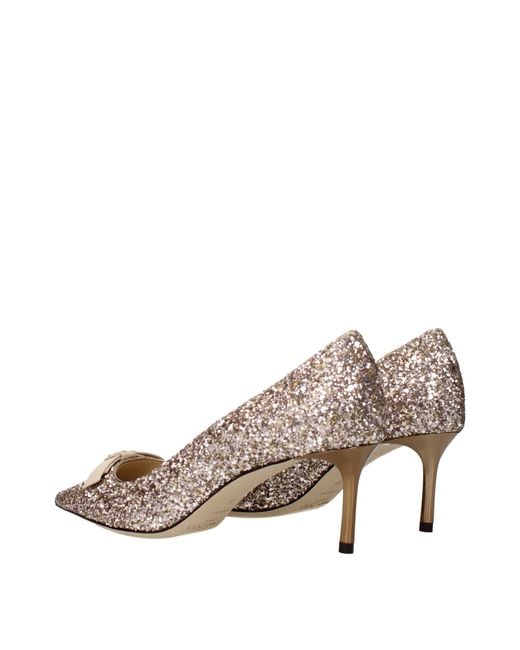 Jimmy Choo Multicolor Pink Plastic Mid Heel Pumps
