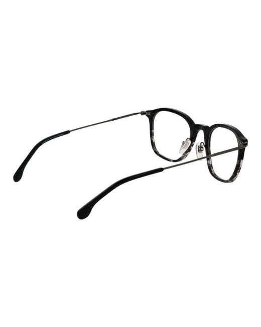 Lozza Brown Black Metal Glasses (frames)