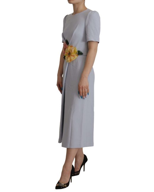 Dolce & Gabbana Black Elegant Light A-Line Dress