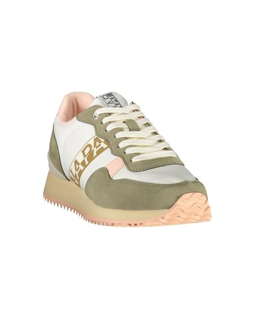 Napapijri Metallic Bianco Polyester S Sneaker
