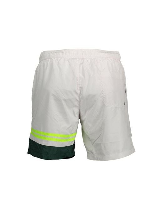 Karl Lagerfeld Gray Polyester Swim Boxer for men