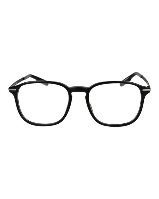 Zegna Black Acetate Glasses (Frames) for men