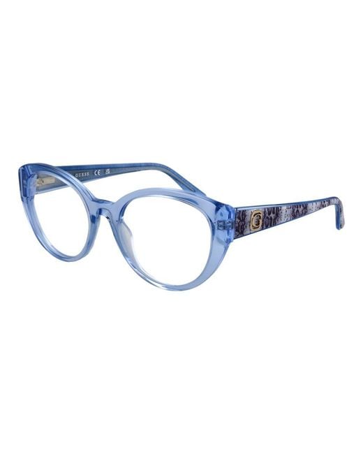 Guess Blue Acetate Glasses (Frames) for men