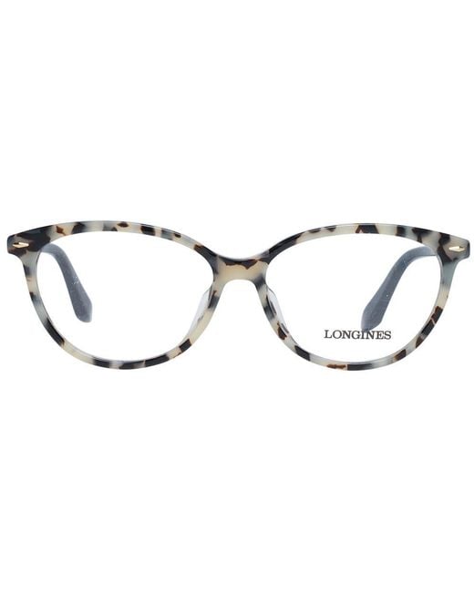 Longines Black Plastic Glasses (Frames)