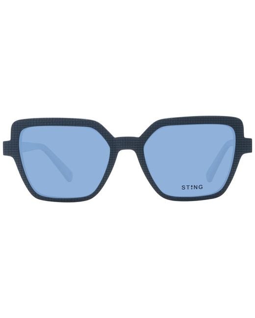 Sting Blue Acetate & Plastic Glasses (frames) for men