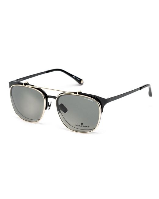 Belstaff Metallic Black Titanium Frames