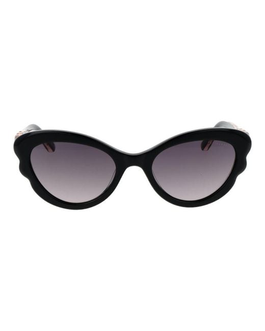Ted Baker Black Acetate Sunglasses