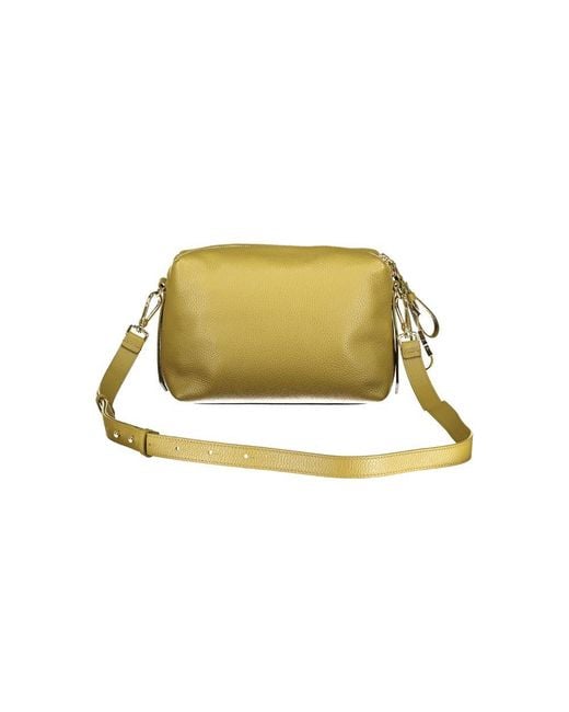 Coccinelle Yellow Leather Handbag