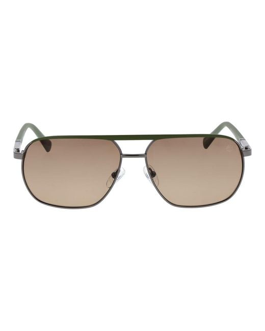 Timberland Metallic Metal Sunglasses for men