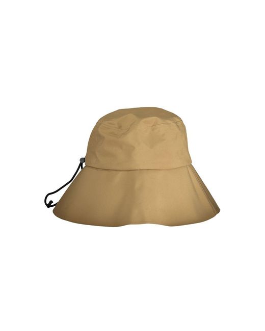 K-Way Natural Brown Polyester Hat