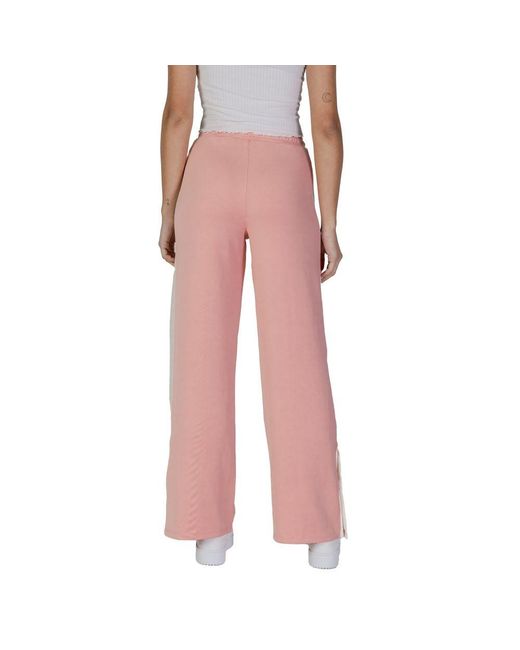Guess Pink Multicolor Polyester Jeans & Pant