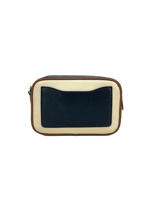 Marc Jacobs Black Flash Leather Camera Crossbody Bag