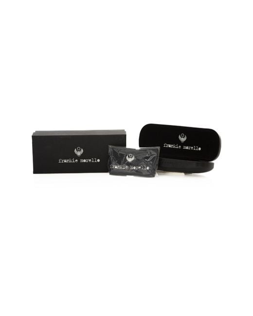 Frankie Morello Gray Elegant Aviator Model Eyeglasses