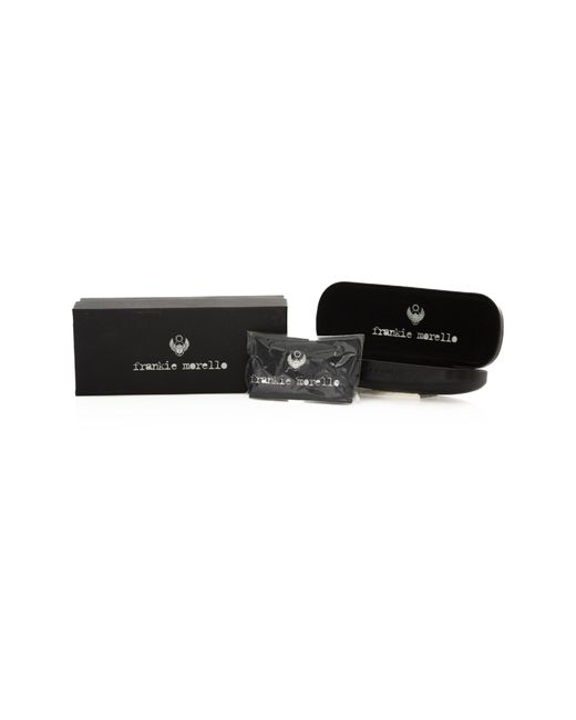 Frankie Morello Metallic Aviator Eyeglasses By