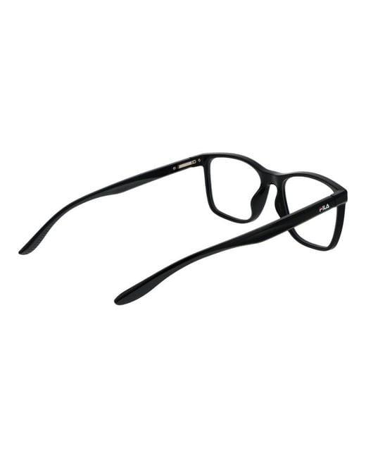 Fila Black Plastic Glasses (frames) for men