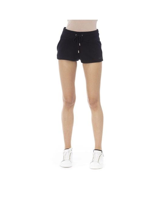 Just Cavalli Blue Cotton Short