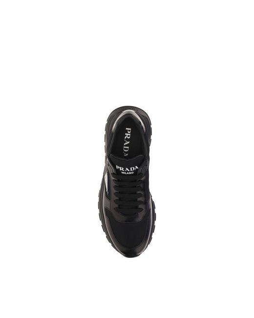 Prada Black Prax 01 Sneakers for men