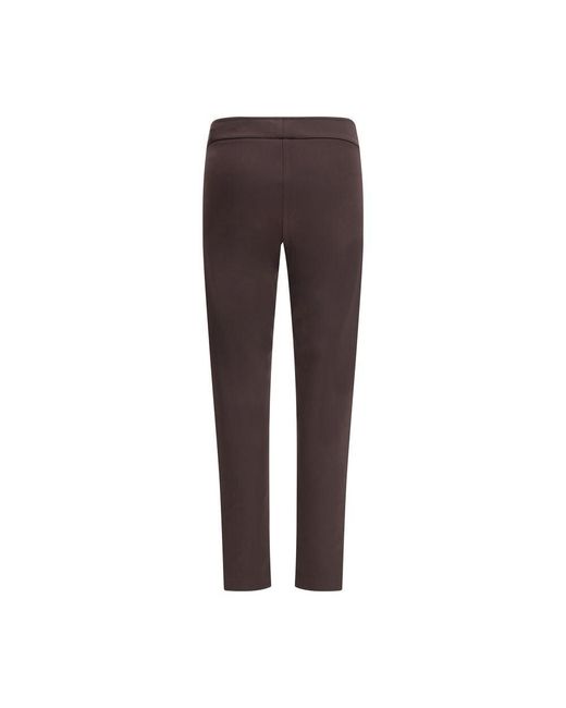 Avenue Montaigne Brown Polyamide Casual Pants