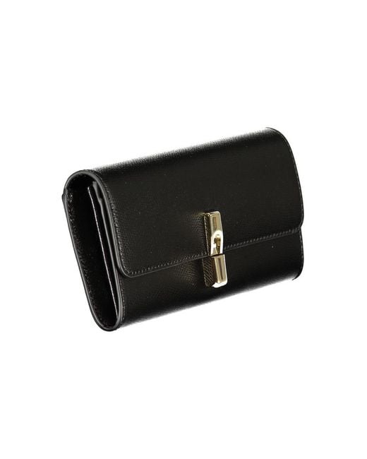 Furla Black Nero Leather Wallet
