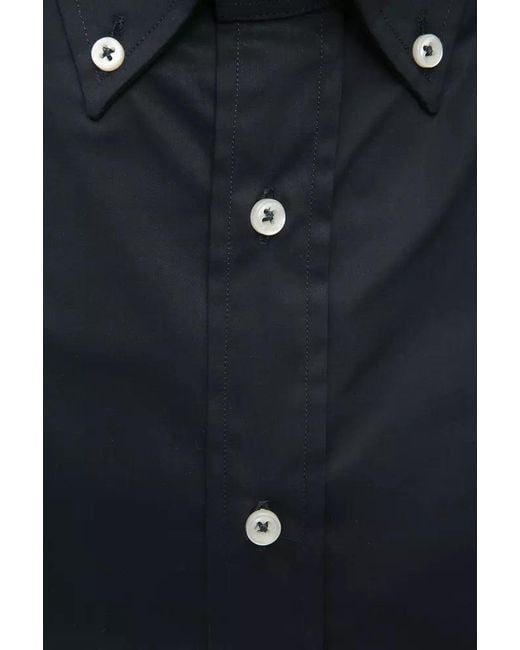 Robert Friedman Black Cotton Shirt for men