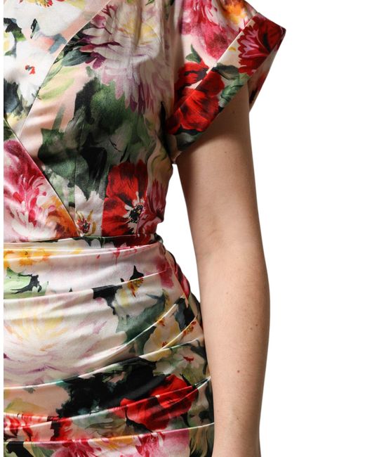 Dolce & Gabbana Red Midi Dresses