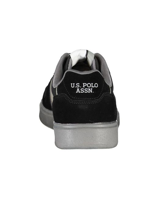 U.S. POLO ASSN. Black Polyester Sneaker for men