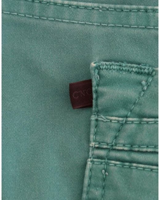 CoSTUME NATIONAL Straight Leg Jeans Green Sig12463