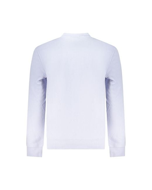 Calvin Klein Blue Viola Cotton Mens Sweatshirt for men