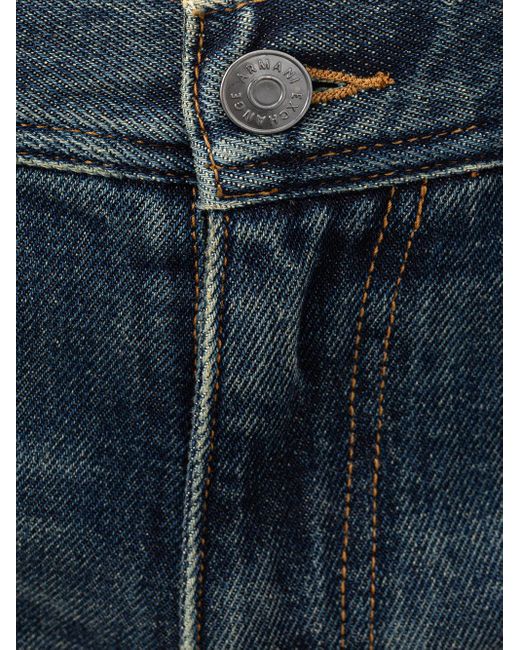 Armani Exchange Blue Five Pocket Jeans for men