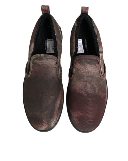 Dolce & Gabbana Brown Sneakers for men