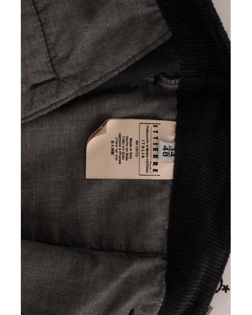 Gianfranco Ferré Blue Elegant Cotton Corduroy Pants