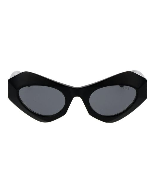 Emilio Pucci Black Plastic Sunglasses