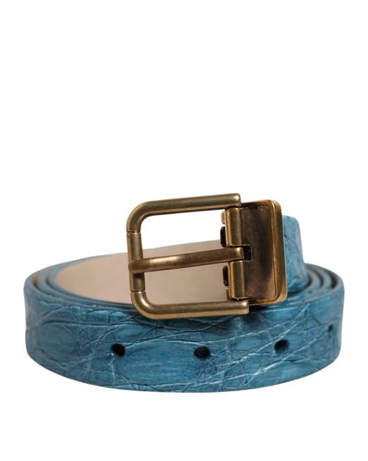 Dolce & Gabbana Blue Belt Leather for men