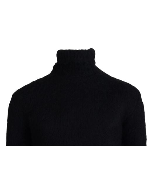 Dolce & Gabbana Blue Turtlenecks for men