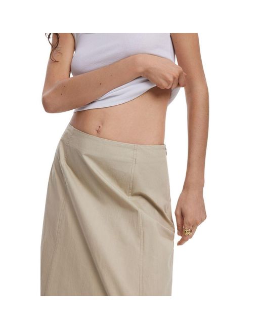 Desigual Natural Cotton Long