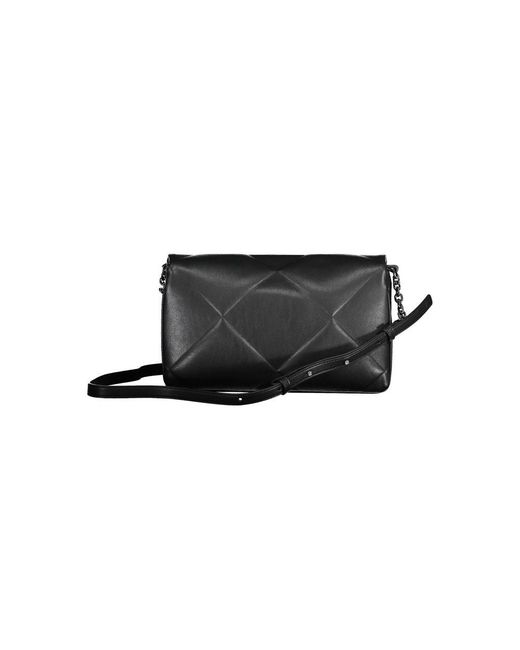 Calvin Klein Black Polyester Shoulder Bag