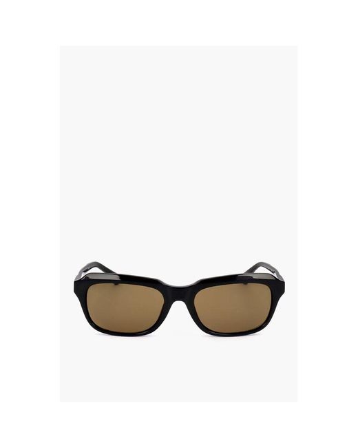 Linda Farrow Black Haircalf Sunglass for men