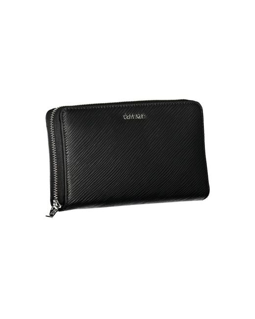 Calvin Klein Black Polyethylene Wallet